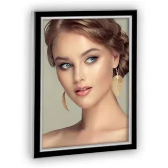 Элегантный фотофрейм Zep RW246 Delfi Black 10x15 см с стильным черным дизайном для современного интерьера