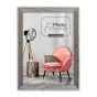 Фотофрейм Zep BC957G Dora Grey 13x18 см - современный серый фрейм со стеклом, часть серии Dora Grey, идеально подходит для домашнего декора