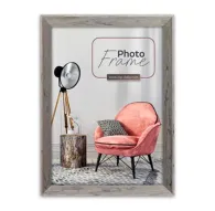 Фотофрейм Zep BC957G Dora Grey 13x18 см - современный серый фрейм со стеклом, часть серии Dora Grey, идеально подходит для домашнего декораФотофрейм Zep BC957G Dora Grey 13x18 см - современный серый фрейм со стеклом, часть серии Dora Grey, идеально подходит для домашнего декора