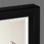 Zep Photo Frame NE323B Newton Black 20x30 cm - Современный, стильный дизайн с пластиковым покрытием, часть серии Newton Black, пустая рамка, подчеркивающая чистые линии и минималистичную эстетику.
