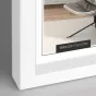 Фоторамка Zep Photo Frame NE423W Newton White 20x30 см - элегантная белая фоторамка со стеклянной передней частью, идеально подходящая для интерьерного оформления.