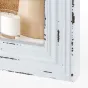 Фотофрейм Zep TW423 Orly Белый 20x30 см - Растрепанный белый фрейм с деревянной текстурой и чистыми линиями.