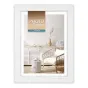 Zep Photo Frame V33253 Vivan 3 20x25 см - Белая фоторамка с деревянной текстурой, минималистичный дизайн, идеально подходит для современных интерьеров.