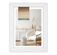 Zep Photo Frame V33253 Vivan 3 20x25 см - Белая фоторамка с деревянной текстурой, минималистичный дизайн, идеально подходит для современных интерьеров.Zep Photo Frame V33253 Vivan 3 20x25 см - Белая фоторамка с деревянной текстурой, минималистичный дизайн, идеально подходит для современных интерьеров.