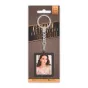 Ключница Zep Photo Keychain AA9B Black 35x45 mm с черным металлическим каркасом, содержащим портретную фотографию на фирменной упаковке