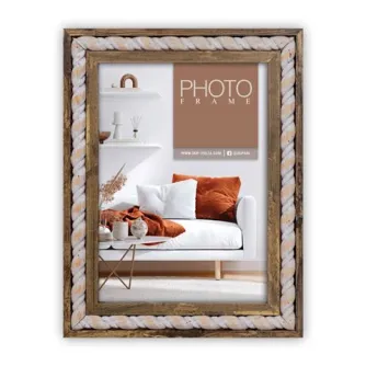 Zep Photo Frame MK357B Lecce Brown 13x18 см - Элегантная деревянная фоторамка для фото 13x18 см, идеально подходит для домашнего декора