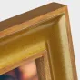 Zep Фото Рамка XN768G Vienna Gold 15x20 см, уголок, натуральное дерево с глянцевой золотой внутренней кромкой