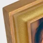 Фото рама Zep Photo Frame XN768G Vienna Gold 15x20 см, деревянный каркас с золотой внутренней окантовкой и прозрачным стеклом, элегантный дизайн для премиум фотоподарков