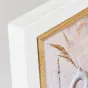 Zep Photo Frame CV964 Ayas 2H 2x10x15 см - Элегантный белый-коричневый деревянный фоторамка со стеклянной передней частью, часть серии Ayas 2H, подходит для фото размером 35.3x12.5 см.