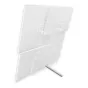 Zep Photo Frame AP872 Clay 4x10x15 см - Прозрачный акриловый фоторамка с металлической ножкой, минималистичный дизайн, идеален для фото 25x25 см