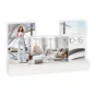 Фотофрейм Zep Photo Frame AP833 Berks 3x 10x15 см - Элегантный белый рамка с деревянной текстурой для фото размером 10x15 см, часть серии Berks от Zep.