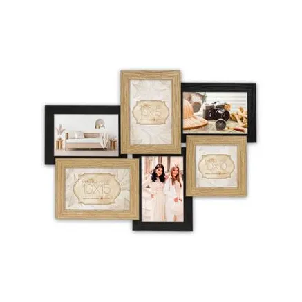 Zep Italia Zep Photo Frame DT567B Locarno Black 5x10x15 1x10x10 cm