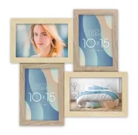 Zep Photo Frame DT987 Oberg 4Q 4x10x15 см - комплект из 4 деревянных рам для коллажа, идеально подходящий для домашнего и офисного интерьераZep Photo Frame DT987 Oberg 4Q 4x10x15 см - комплект из 4 деревянных рам для коллажа, идеально подходящий для домашнего и офисного интерьера