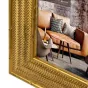Фоторамка Zep KA857G Andria Gold 13x18 см с золотым покрытием и рельефной декорацией, подходит для домашнего или офисного использования