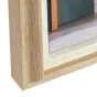 Zep Photo Frame DZ857B Livorno Brown 13x18 см - деревянная фоторамка с двухтонным квадратным профилем и рельефной декорацией, подходит для фото 13x18 см, для настольного или настенного размещения.