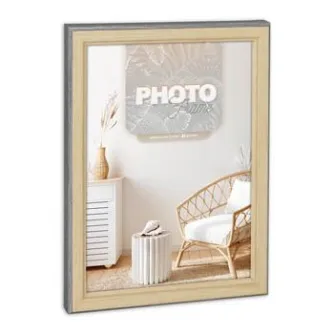 Zep Photo Frame WD463B Bensen Black 10x15 см - Минималистичная фоторамка с рельефной отделкой, идеально подходит для домашнего или офисного декора.