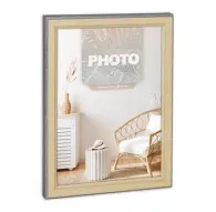 Zep Photo Frame WD463B Bensen Black 10x15 см - Минималистичная фоторамка с рельефной отделкой, идеально подходит для домашнего или офисного декора.Zep Photo Frame WD463B Bensen Black 10x15 см - Минималистичная фоторамка с рельефной отделкой, идеально подходит для домашнего или офисного декора.