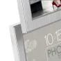 Фоторамка Zep S4044 Olimpia серебристого цвета с цветочным узором, размер 4x10x15 см, металлическая отделка, частичный вид набора рамок