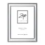 Фото рама Zep Italia Sondrio, серебряная, размер 13x18 см, серебряное покрытие, Made in Italy