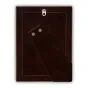 Zep B75457 Sondrio 13x18 cm - темная кожаная записная книжка с металлической застежкой и декоративным ремешком