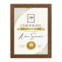 ZepV4721NCertificateBrown21x29,7cm