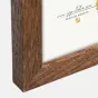 Фотофрейм Zep V4721N Certificate Brown 21x29.7 см, элегантный деревянный дизайн, высококачественное стекло, идеально подходит для фото 21x29.7 см