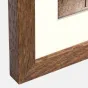Фотофрейм Zep V4568D Malmo Brown 10x15/15x20 см с натуральной текстурой дерева и полированной отделкой