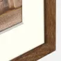 Фотофрейм Zep V4568D Malmo Brown 10x15 / 15x20 см с деревянной текстурой, пустым внутренним пространством и минималистичным дизайном