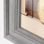 Фотофрейм Zep PM868G Palermo Grey 15x20 см с пластиковой текстурой, элегантным дизайном и матовым покрытием для фото 15x20 см