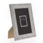 Фоторамка Zep PM868G Palermo Grey 15x20 см с состаренной серой отделкой и черным матовым фоном