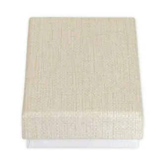 Коробка Zep BX6C Box USB Praga C 7x9x3 см бежевого цвета с текстурированной тканевой отделкой, часть серии Box Piacenza A от Zep Italia