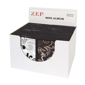 Zep Slip-In Album Set 36x MW4640 Umbria для 40 фото 10x15 см - 36 альбомов в коробке с прозрачной передней панелью и красным логотипом.