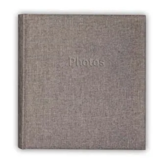 Zep Paper Album HD2931BR Pergamin Album 30 листов 29x31 см - Коричневый фотоальбом с текстурированным покрытием и выемкой 'Photos'