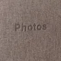Коричневый фотоальбом Zep HD2931BR 29x31 см с текстурой из хлопка