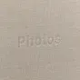 Zep HD2931CR Pergamin Album 30 листов 29x31 см - кремовый фотоальбом с выемкой 'Photos' на обложке и текстурированной тканевой отделкой