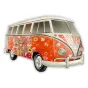 Zep Italia Zep Wall Art Hippy YY922, изображающая молодую женщину с хвостом в синем спортивном жакете, сидящую на сером диване, 66x43x5 см, идеально подходит для оформления интерьера
