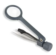 Palielināmie stikli - Carson MagniGrip MG-88 Magnifier with precision tweezers - ātri pasūtīt no ražotājaPalielināmie stikli - Carson MagniGrip MG-88 Magnifier with precision tweezers - ātri pasūtīt no ražotāja