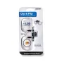 Магнификаторы Carson 2x Clip-On и Flip-Up с защитным чехлом - высококачественные линзы +4.00 диоптрии для точной работы