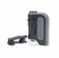 Переносной микроскоп Carson MM-300 MicroBrite Plus 60-120x с адаптером для смартфона и аксессуаром-клипомПереносной микроскоп Carson MM-300 MicroBrite Plus 60-120x с адаптером для смартфона и аксессуаром-клипом