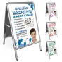 Other Accessories - Benel Photo Sidewalk Sign A1 incl. Passport Photo Poster on 2 Sides - 59.4 - quick order from manufacturer