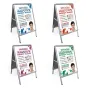 Other Accessories - Benel Photo Sidewalk Sign A1 incl. Passport Photo Poster on 2 Sides - 59.4 - quick order from manufacturer