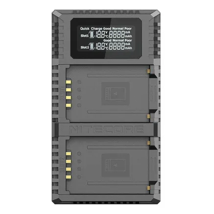 Nitecore FX2 Pro Dubbele Lader voor Fujifilm NP T125