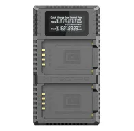 NitecoreFX2ProDubbeleLadervoorFujifilmNP-T125NitecoreFX2ProDubbeleLadervoorFujifilmNP-T125