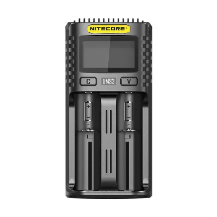 Nitecore UMS2 2 x Penlite Pro Lader (AA/AAA) met indicator
