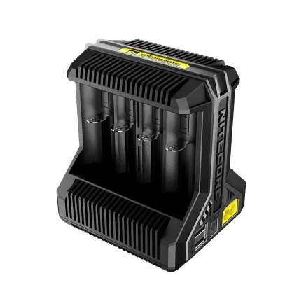 Nitecore I8 8 x Penlite Pro Lader (AA) met USB en Led indicator NEW I8