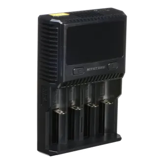 Kameras bateriju lādētāji - Nitecore SC4 Battery Charger with USB Port - ātri pasūtīt no ražotāja