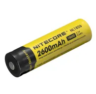 NitecoreNL182618650RechargeableBattery2600mAh37V2ANitecoreNL182618650RechargeableBattery2600mAh37V2A