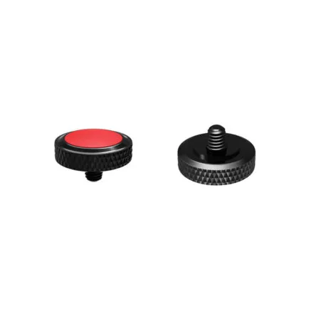 JJC Deluxe Soft Release Button SRB-BK Rood SRB BK Red