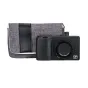 JJC CB-R1GR Neoprene Camera Pouch with Compact Camera - Protective Camera Bag with Wristband