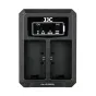 JJC DCH-LPE6 USB Dual Battery Charger - Умное зарядное устройство для Canon LP-E6/LP-E6N с индикаторами состояния